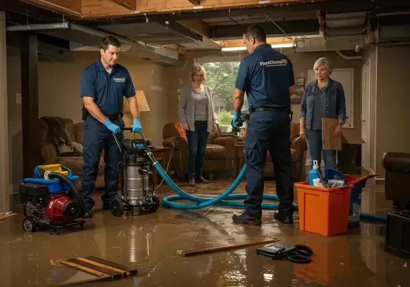 Basement Water Extraction and Removal Techniques process in Dewey, OK